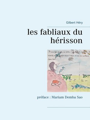 cover image of les fabliaux du hérisson